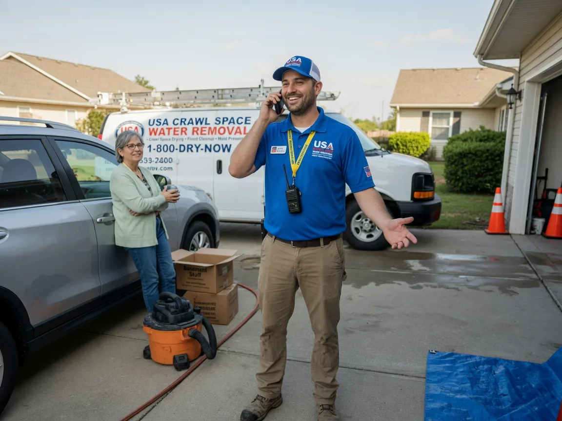 Crawl Space Water Removal Chapman Ranch, TX FAQs
